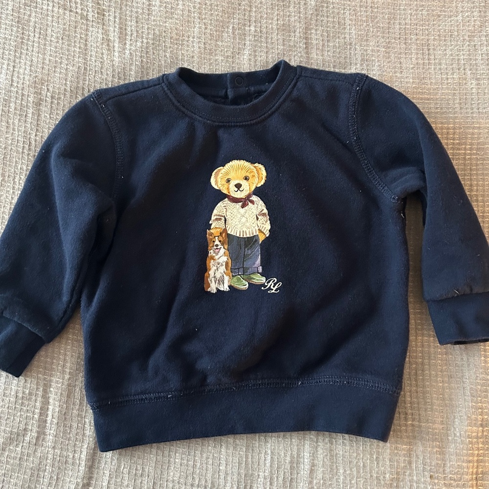 Baby Ralph Lauren Sweatshirt - 9 months